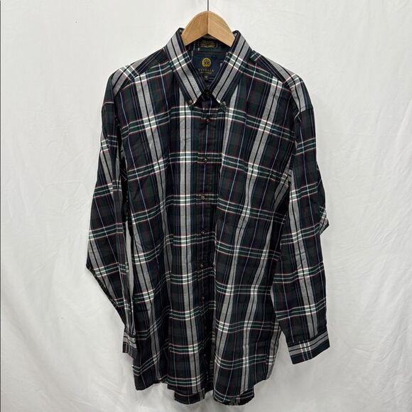 Viyella London Plaid Men's Shirt Sz 1X - Picture 1 of 4